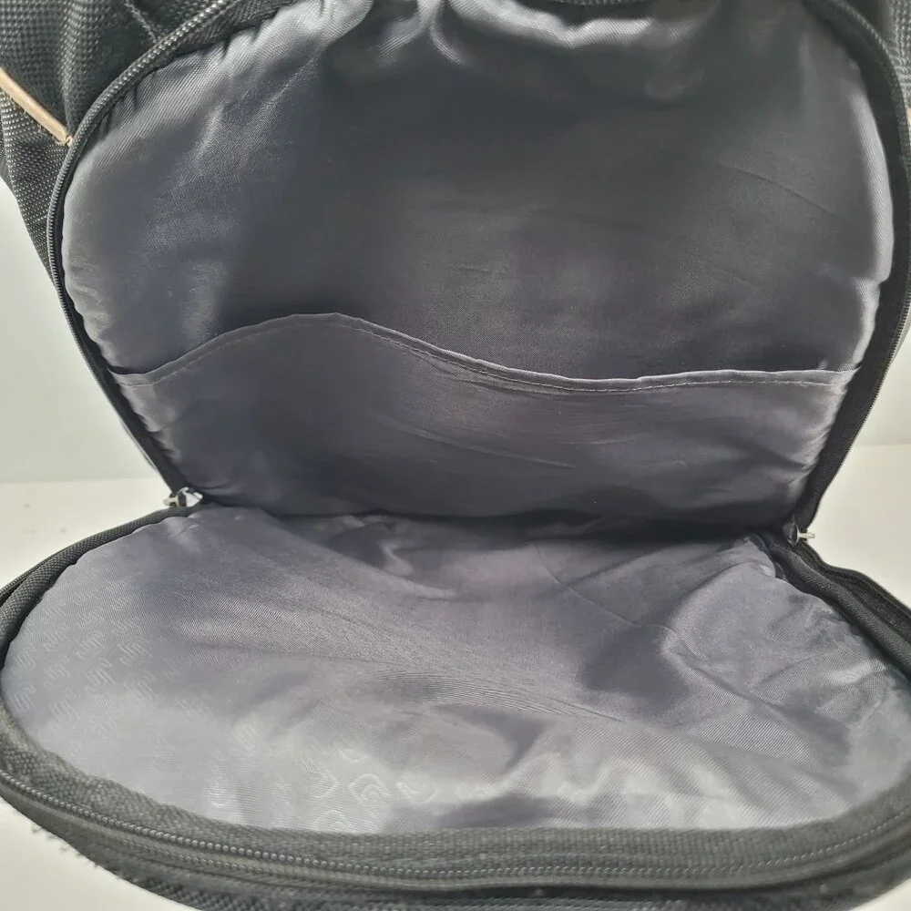 Solo Black Laptop Backpack With Multiple Compartments